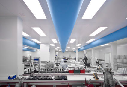 Highcare Cleanrooms verlichting